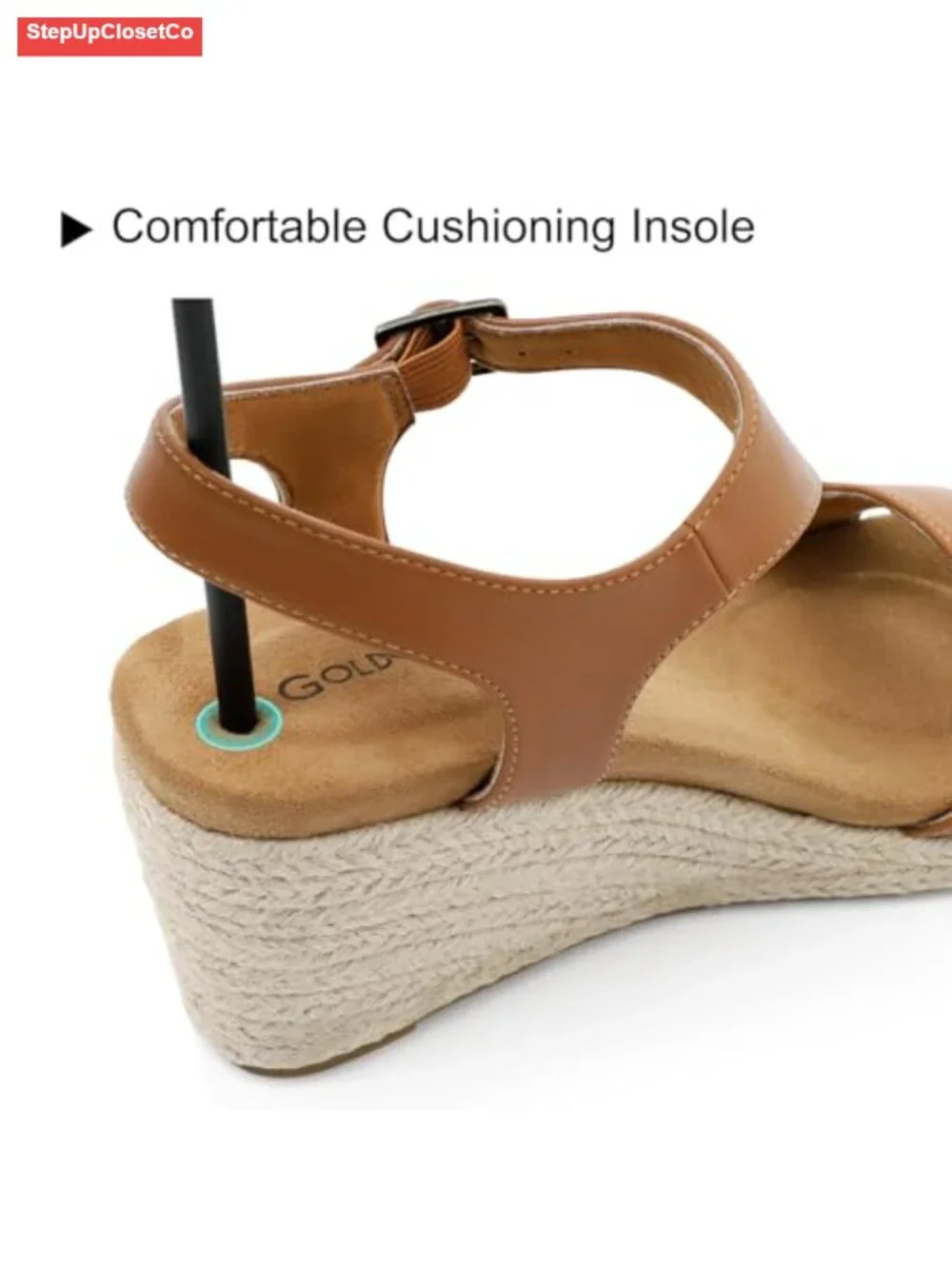 Women's Espadrilles Wedges Sandals Dressy Platform Ankle Strap Cut Out High